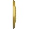 Ekena Millwork Wakefield Ceiling Medallion (Fits Canopies up to 3 5/8"), Hnd-Painted Rich Gold, 11 3/4"OD x 1 1/4"P CM11WARGS - alternate 2